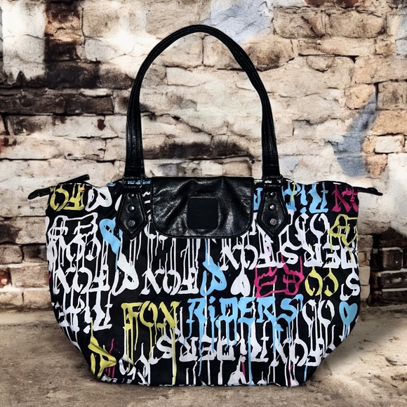 RARE 2012 FOX RACING 90's Style No Hand Hobo Tote Bag - Great Condition! - Picture 1 of 11